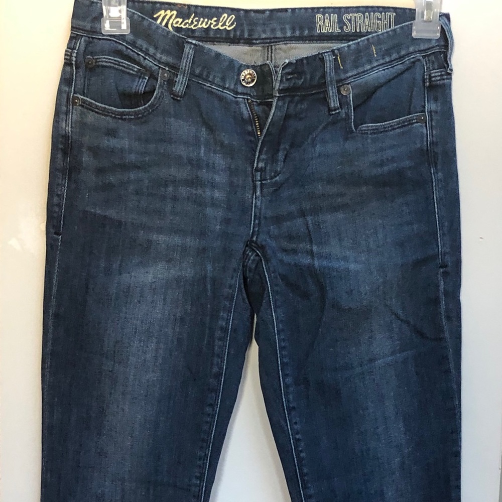 Madewell “Rail Straight” denim